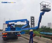 XCMG official 18m XZJ5317JQJD4 discount bridge inspection truck on sale