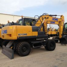 XCMG Official XE150W Semi-Autonomous Wheeled Excavator for sale