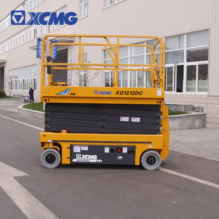 XCMG 12m electric scissor lift work platform XG1212DC for sale