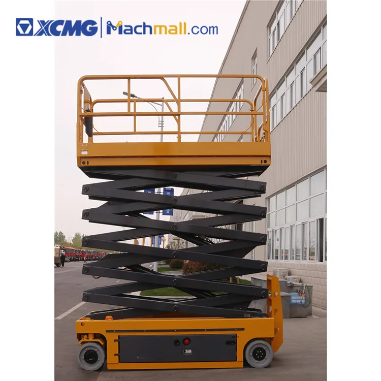 10m XCMG electric scissor lift platform XG1012DC for sale