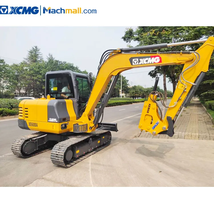 XCMG Small Digger mini excavator 6.5 ton excavator XE65DA