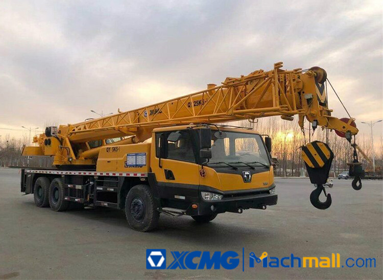 XCMG QY25K5D 25 Ton Used Truck Crane For Sale, MACHMALL