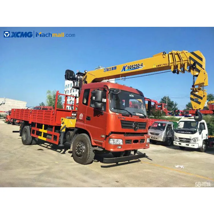 XCMG mini truck mounted crane 5 ton price