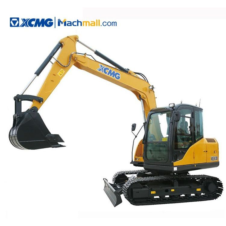 XCMG Official XE80D 8 ton Small Crawler Excavator Machine With Pdf Price Philippines