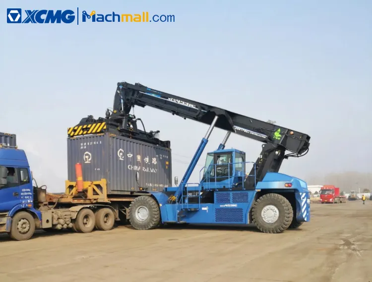 XCMG Offical 45 ton Electric Reach Stacker Container XCS4531E Product For Sale