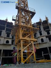 XCMG 25 ton flat top tower crane XGT600-25S with 80m jib length tower crane for sale