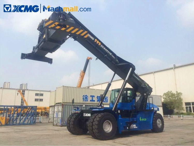 XCMG 45 ton electric reach stacker for container price, MACHMALL