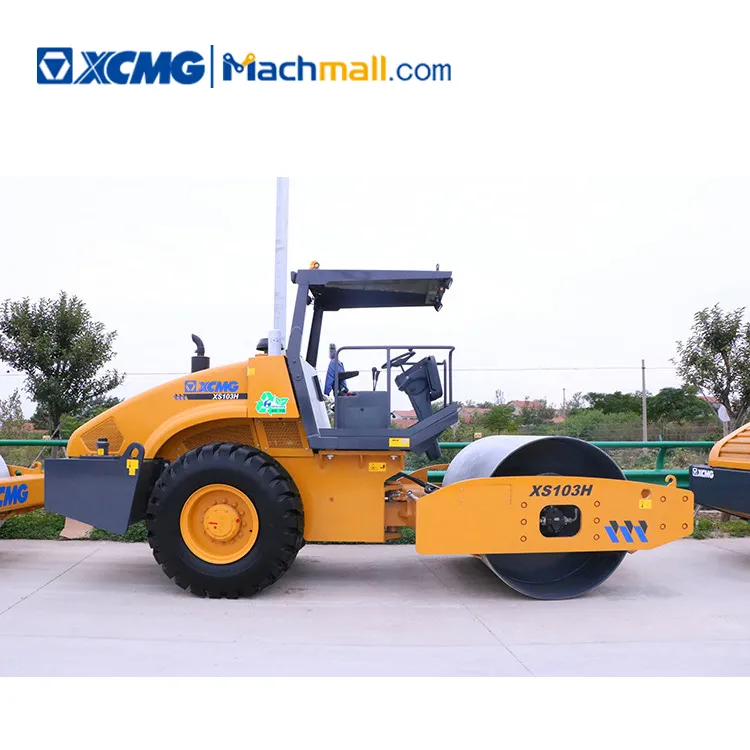 XCMG factory 10 ton XS103H single drum vibratory road roller price