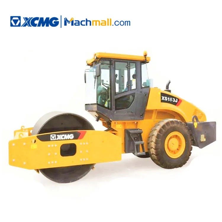 XCMG official 18 ton single drum vibratory road roller XS183J for sale