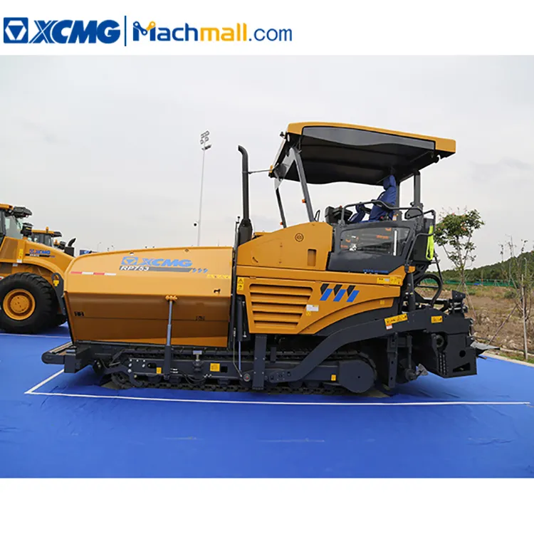 XCMG cheap 7 - 10m paving width crawler road asphalt paver RP753 price