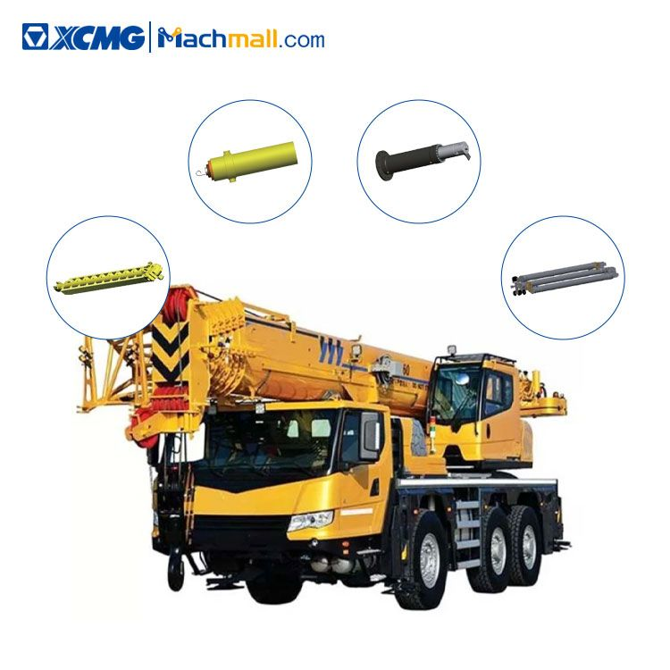 Truck Crane Spare Parts Hoisting Machinery Cylinder Vertical leg oil cylinder For XCMG XCA60_S