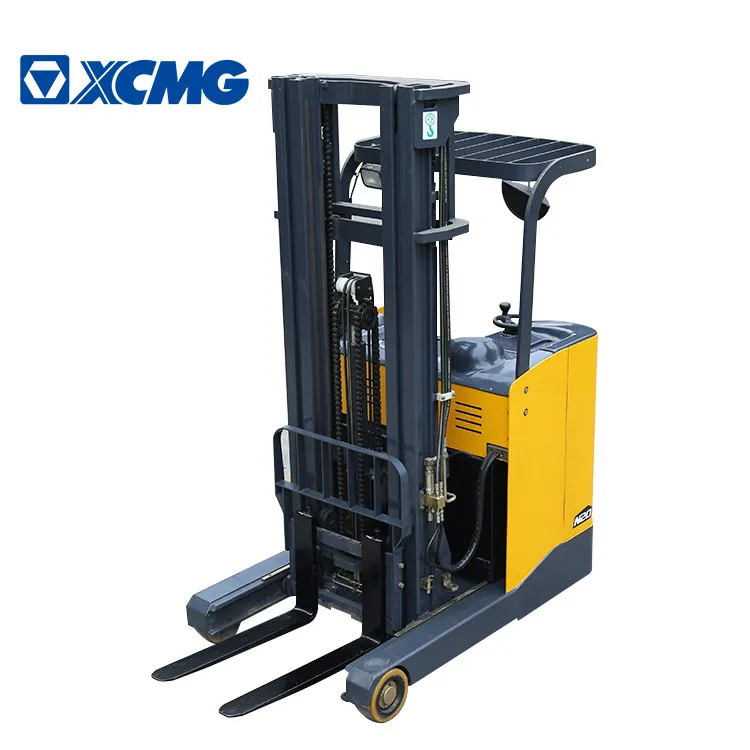 XCMG Electric Lifter 2.5t Small Forklift Self Lift Pallet Stacker FBR25-AZ1 With 2 Stage 3m Mast