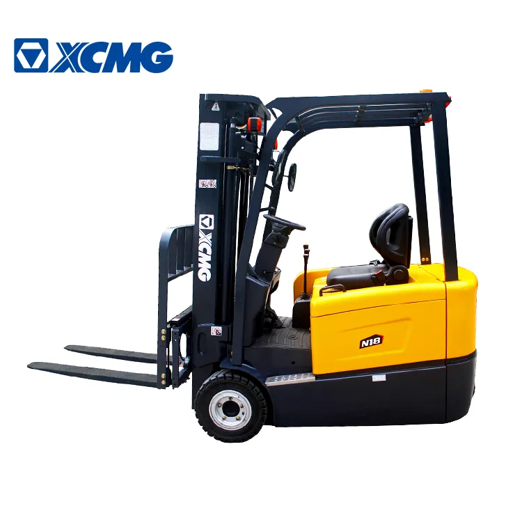 XCMG 1.5 Ton Electric Forklift 3 Wheel Mini Electric Fork Lift FBT16-AZ1 For Sale