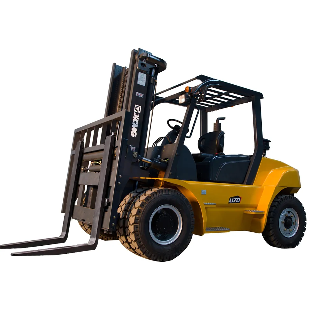 XCMG 5T Diesel Forklift FD50T ISUZU Diesel Engine with Fork Positioner for sale