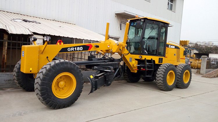 XCMG factory motor grader GR180 with ripper and blade for sale, MACHMALL