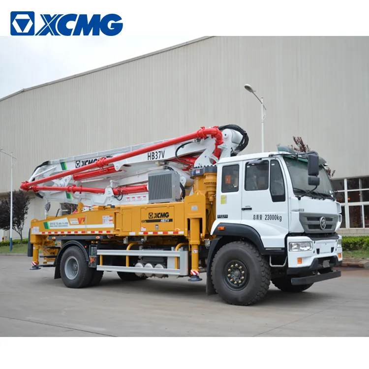 XCMG Official HB37V 37m Small Concrete Pump Trucks for Sale