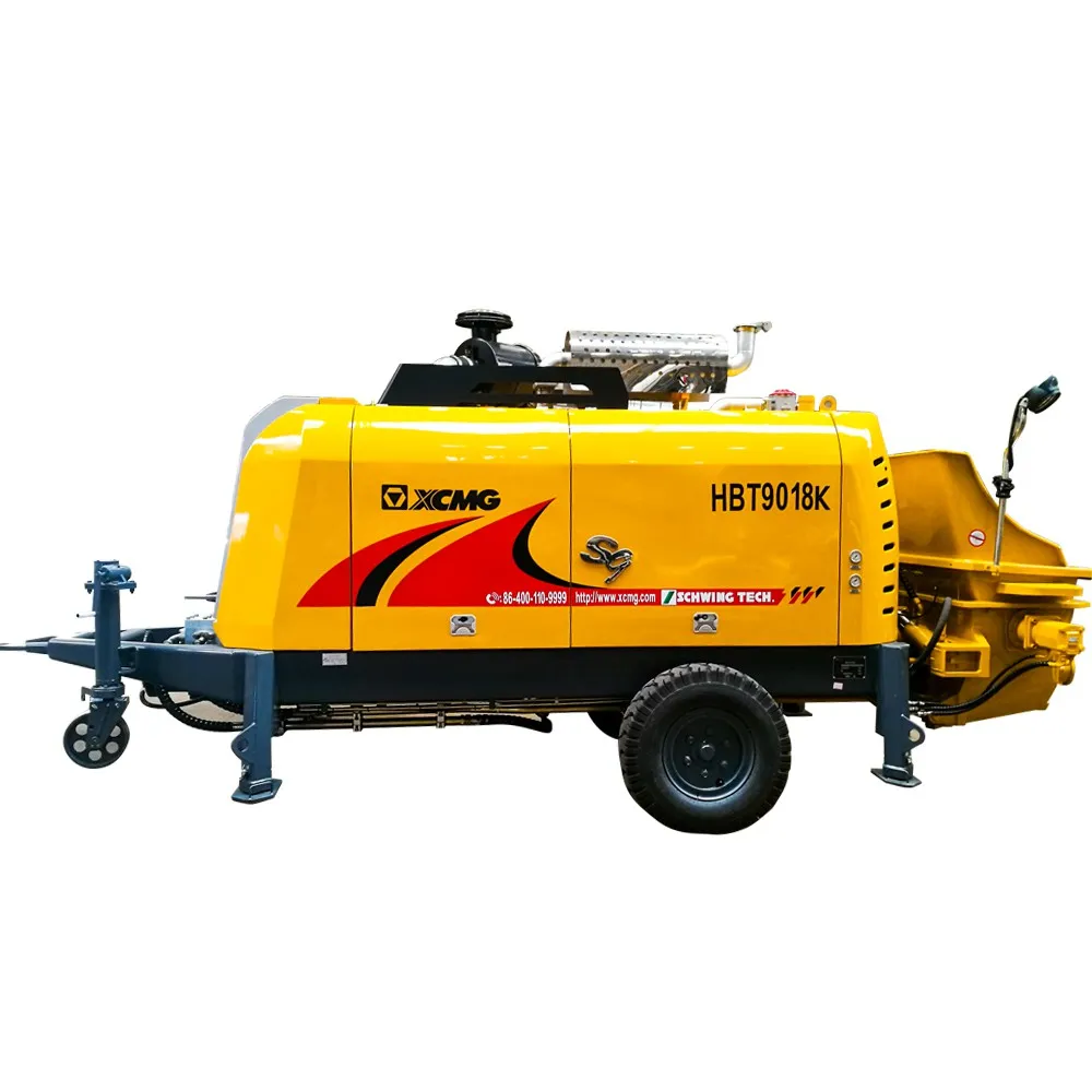 XCMG Official HBT9018K Trailer-Mounted Concrete Pump for sale