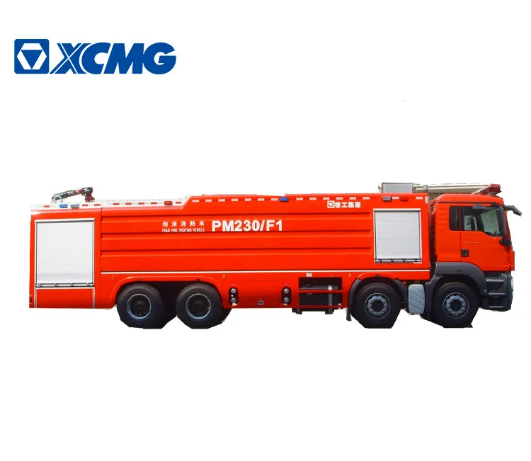 XCMG 8x4 23ton foam fire truck PM230F1 China large new mobile fire fighting truck machine for sale