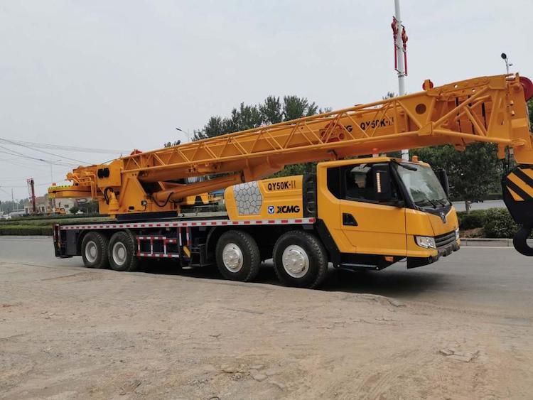 XCMG Original Manufacturer 50 Ton Mobile Truck Crane QY50K-II China ...