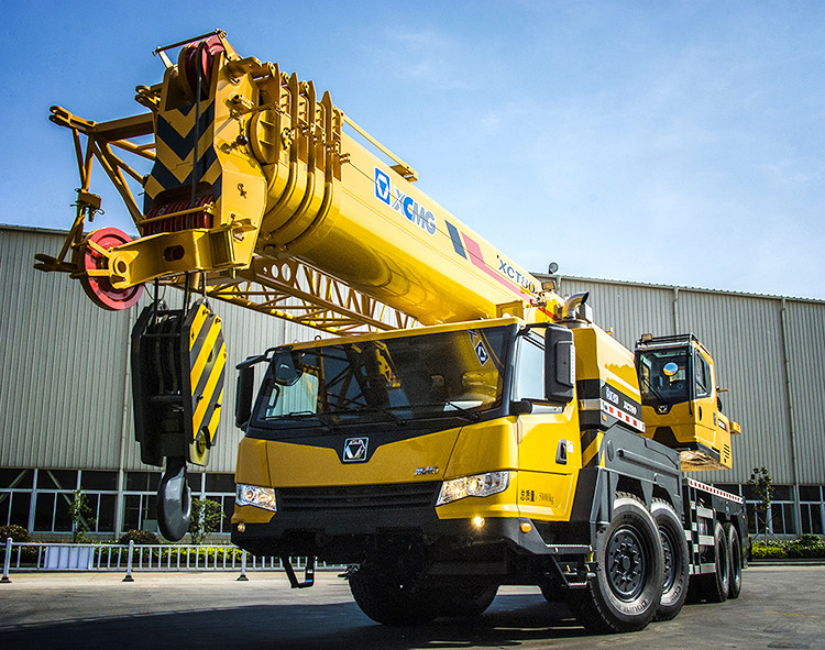 XCMG Official 80 ton boom crane XCT80 China telescopic boom truck cranes for sale