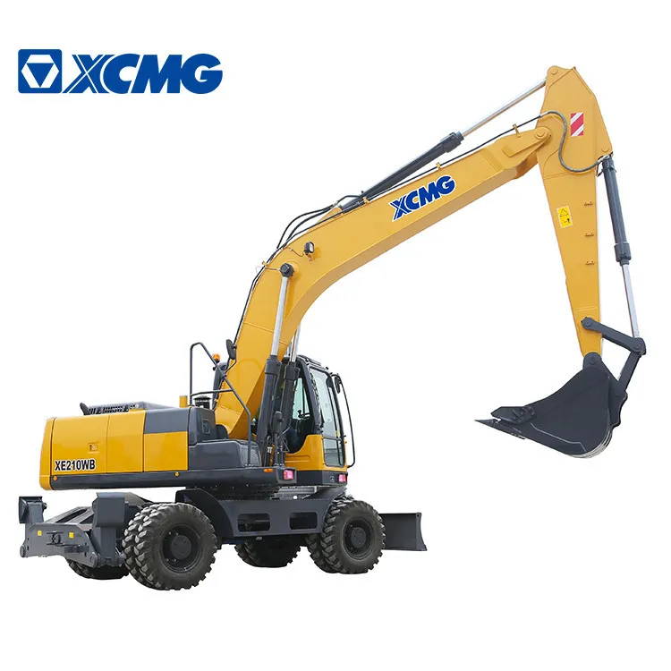 XCMG Wheel Excavator Hydraulic Excavators 21 ton Chinese Excavator Digger XE210WB Price