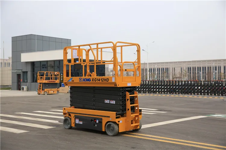 XCMG manufacturer 14m XG1412HD hydraulic scissor lift price