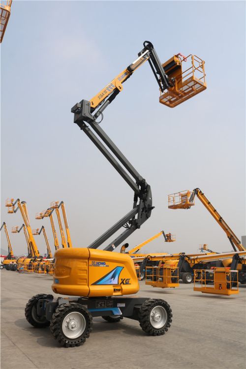 XCMG 16m AWP XGA16 electric articulated boom aerial work platform price