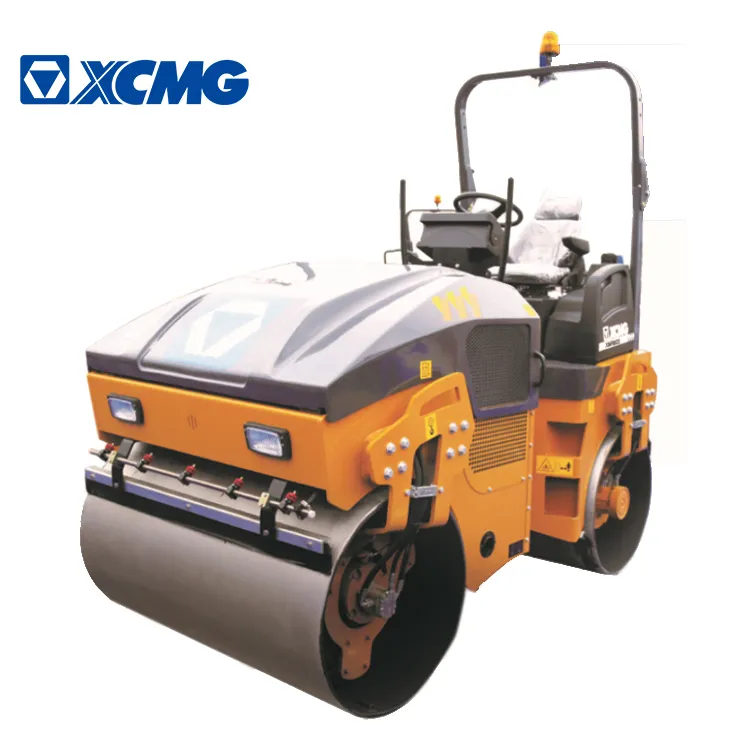 XCMG road compactor XMR603 China new 6 ton light vibratory road roller double drum compactor price