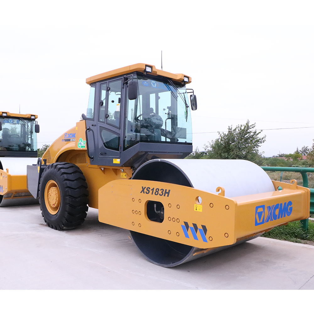 xcmg official manufacturer xs183h road roller for sale