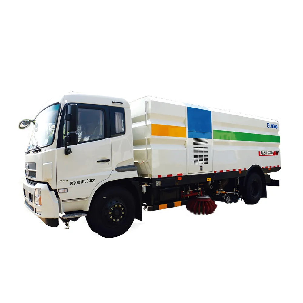 XCMG Official Manufacturer 8 tons Sprinkler Sweeping Truck XZJ5160TXSD5 for sale