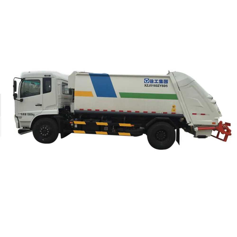 XCMG Official Manufacturer 8 tons Compressed Garbage truck XZJ5160ZYSD5 for sale