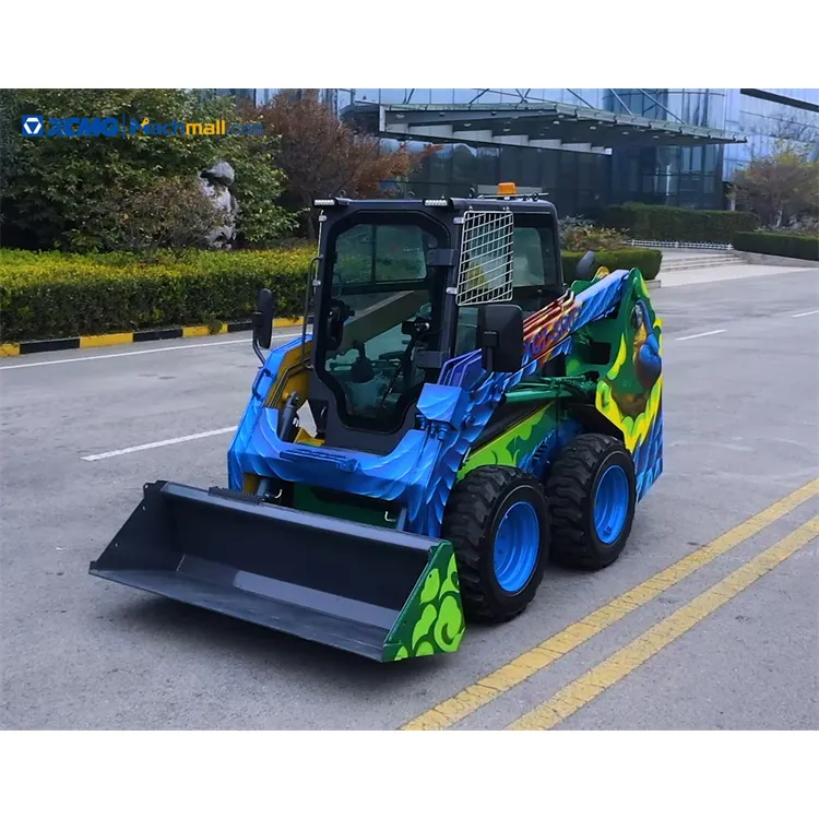 XCMG Skid Steer Loader with Customized Chinese style Paint price