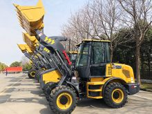 XCMG Official 1 ton front wheel loader LW180K small wheel loader for sale