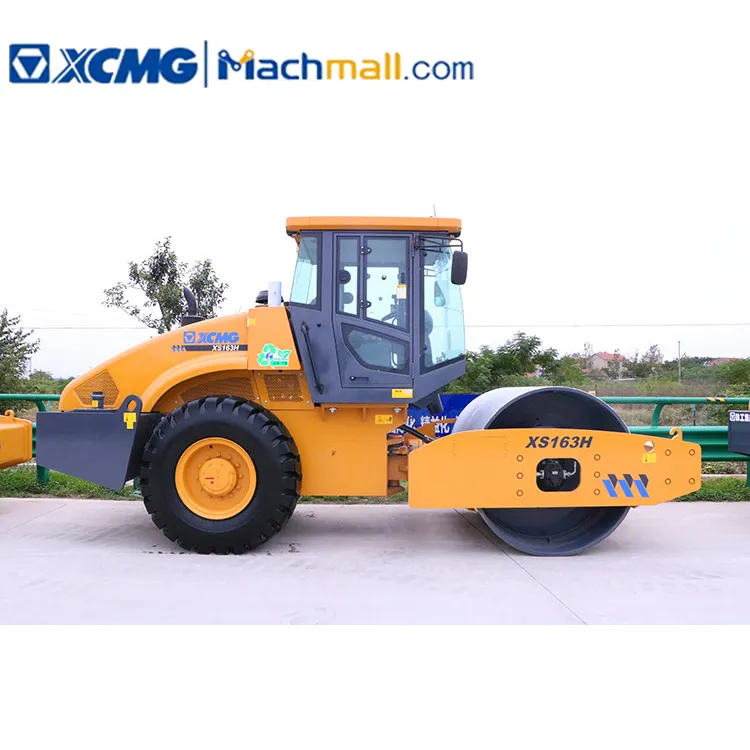 16ton XCMG single drum road roller XS163H price