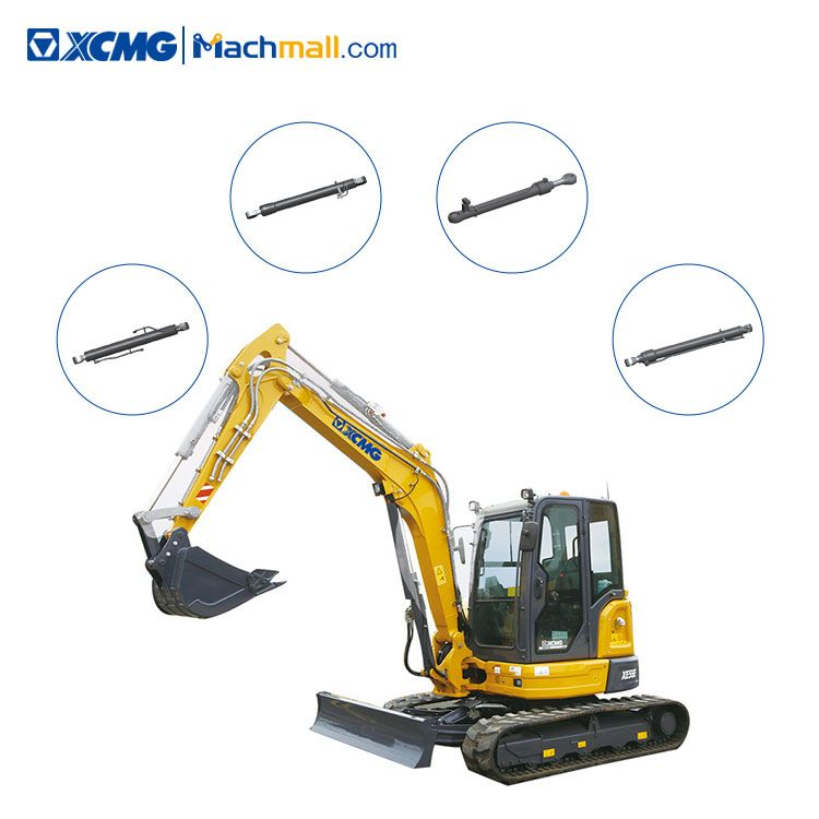 Suitable for XCMG XE55U Construction Machinery Spare Parts Excavating Machinery Cylinder