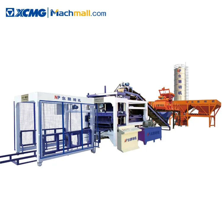 XCMG Fully Automatic QT10-15 Concrete block and paver making machine