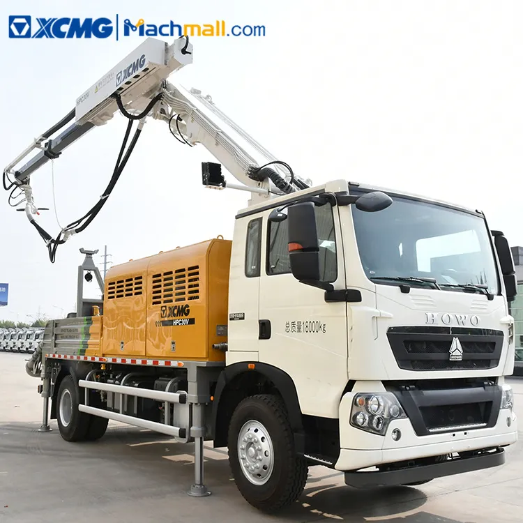 XCMG shotcrete pump truck with HOWO chassis HPC30V price for Myanmar