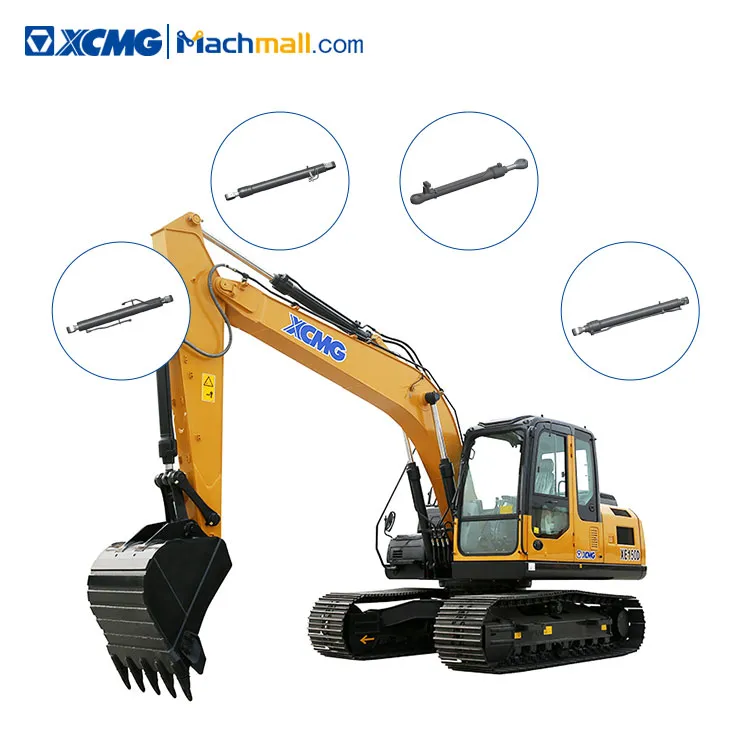 XCMG Excavator Spare Parts XE150 Series Excavating Machinery Cylinder XY150G.DG XY150SR.TJ