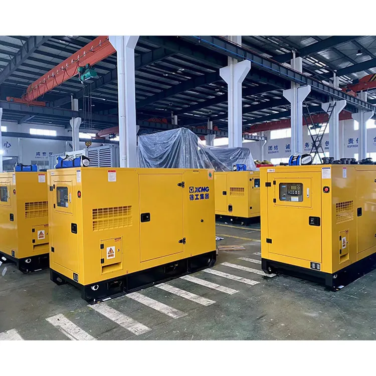 XCMG Factory Official Open Silent Power Diesel Generator 250KVA for Sale