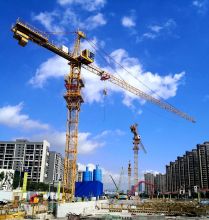 China cheap price XGA6013-8S topkit tower crane 60m arm length with attach for sale