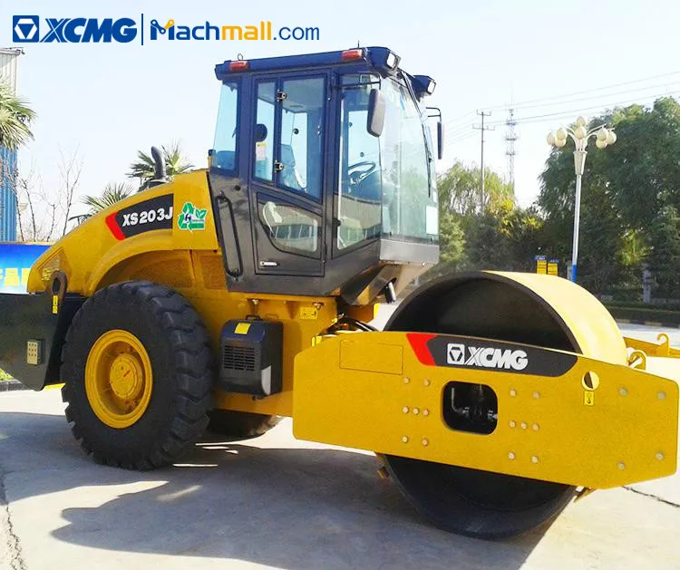 XCMG official 20 ton XS203J single drum roller price