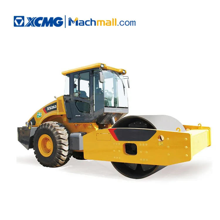 XCMG 26 ton single drum road roller XS263 for sale