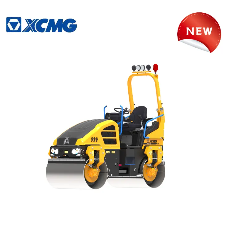 XCMG official manufacturer vibratory roller mini road roller XD120 for European and American price