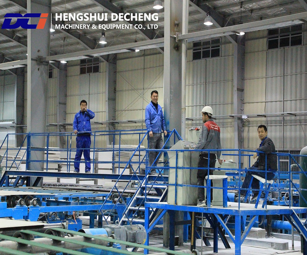 Gypsum Board Production Line/ Paper Faced Gypsum Board Machinery