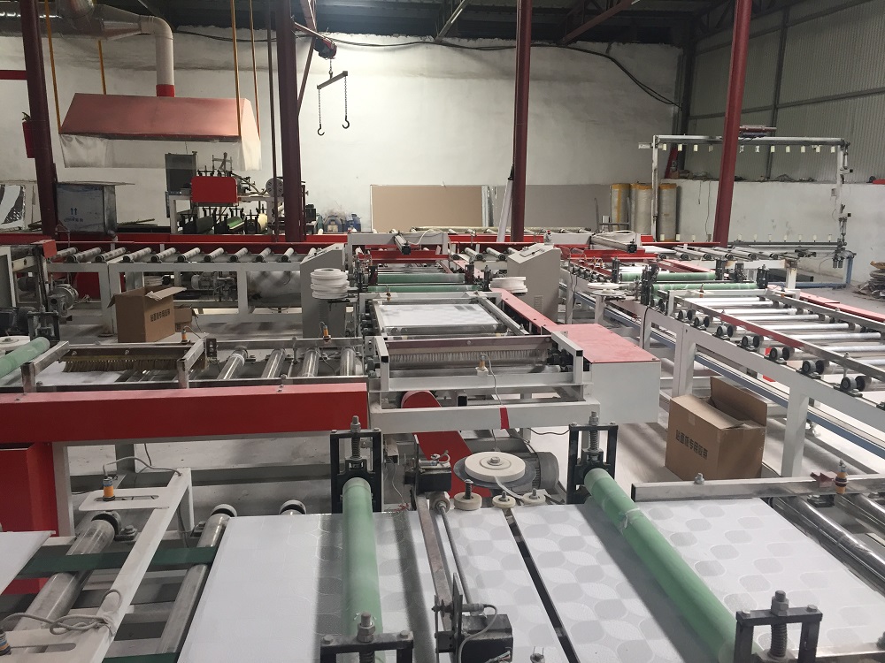 Gypsum Board Laminating Production Line Laminating Gypsum Board Machine