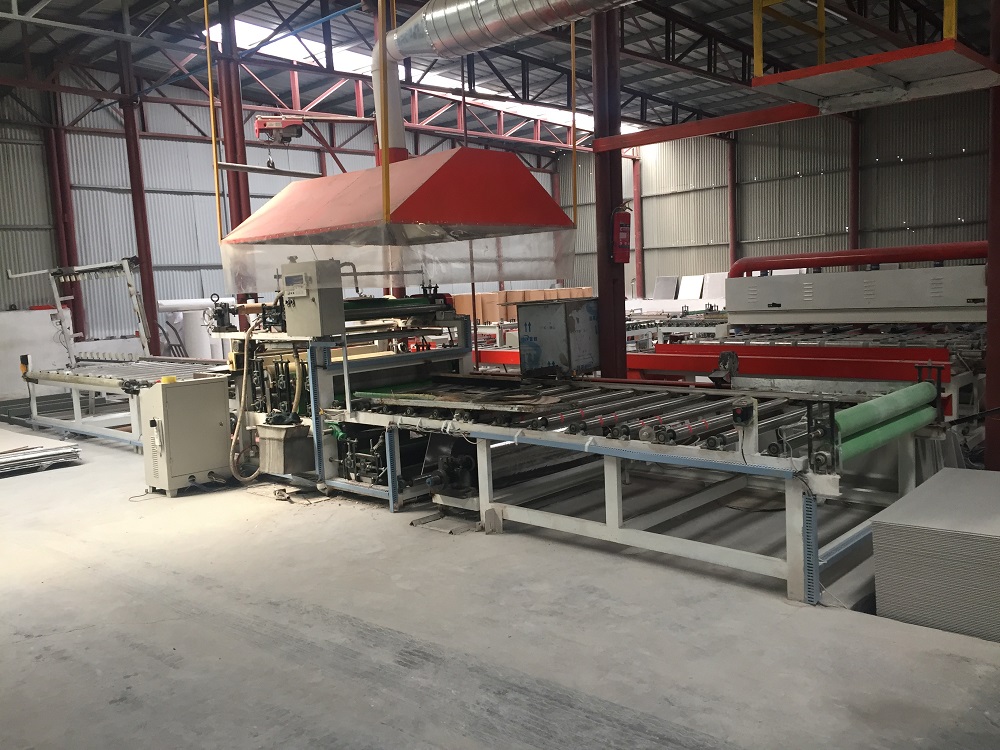 Gypsum Board Laminating Production Line Laminating Gypsum Board Machine