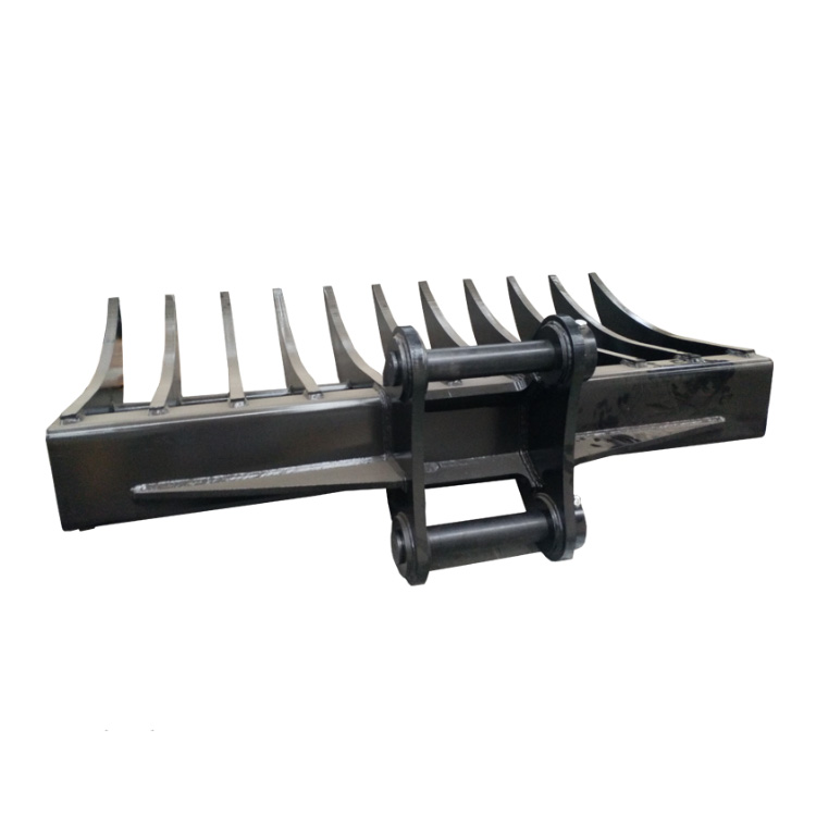 SHENFU Excavator Rake Attachment Stick Rake Root Rake For Mini ...