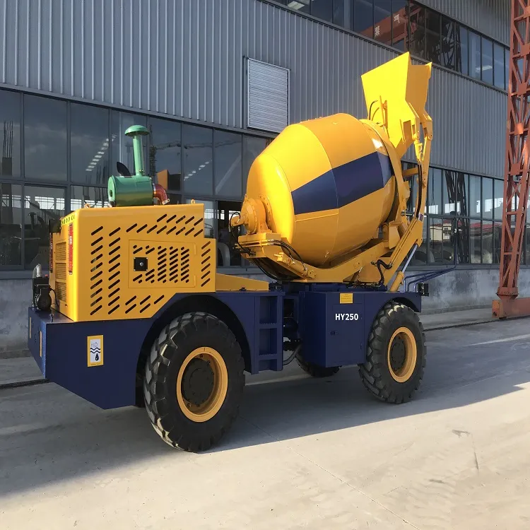 HY-260 self loading concrete mixer