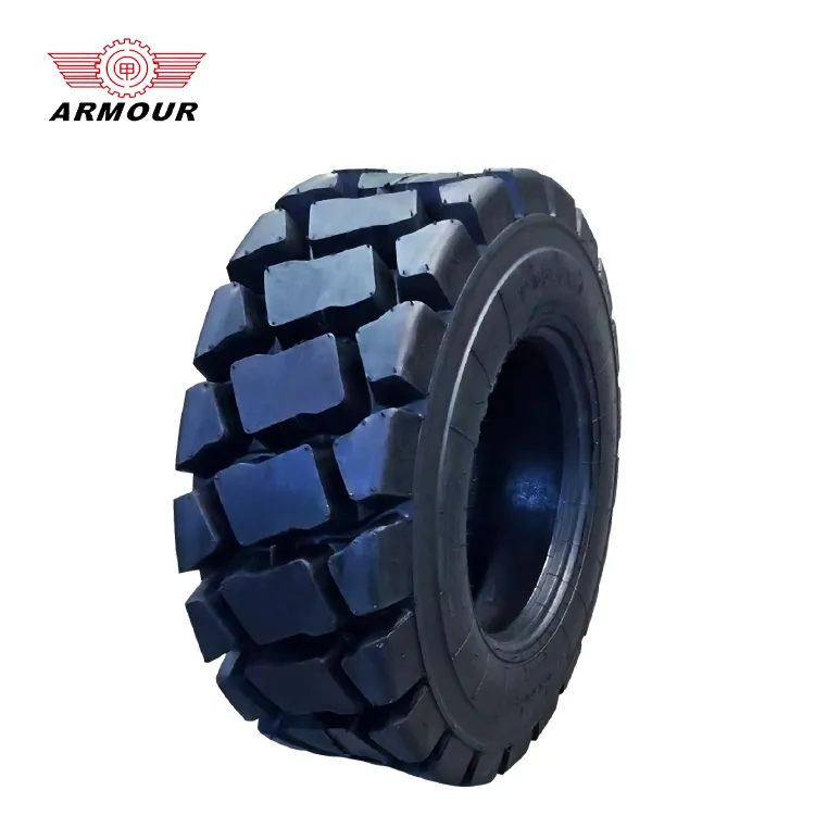 Armour forklift tire 12-16.5TL L5A with impact-resistant for industrial vehicle price