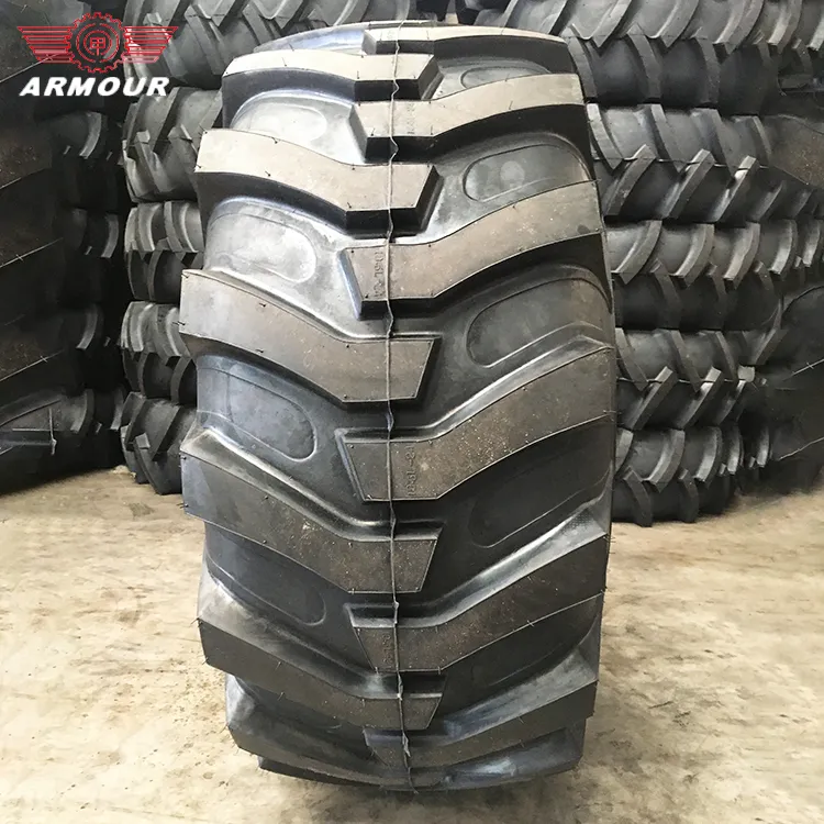 Armour radial tyres 19.5L-24TL R-4 with 28mm deepened pattern low slip rate for sale